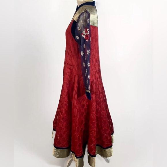 Karishma anarkali gown kurti indian pakistani dress size XL (US juniors size) - Picture 9 of 16